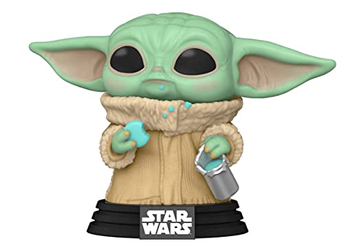 Funko POP! Star Wars The Mandalorian Grogu with Cookies #465