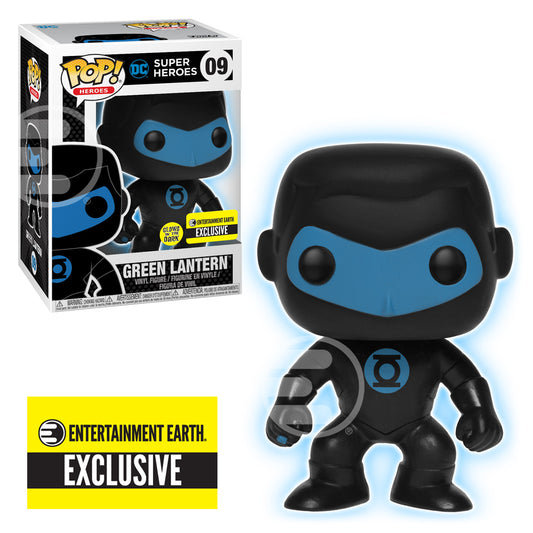 Funko POP! Heroes DC Super Heroes Green Lantern [Silouette,Glows in the Dark] Entertainment Earth Exclusive