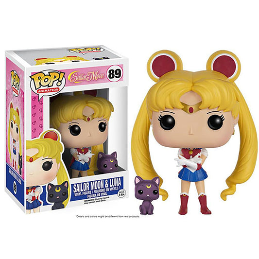 Funko POP! Animation Sailor Moon - Sailor Moon & Luna #89