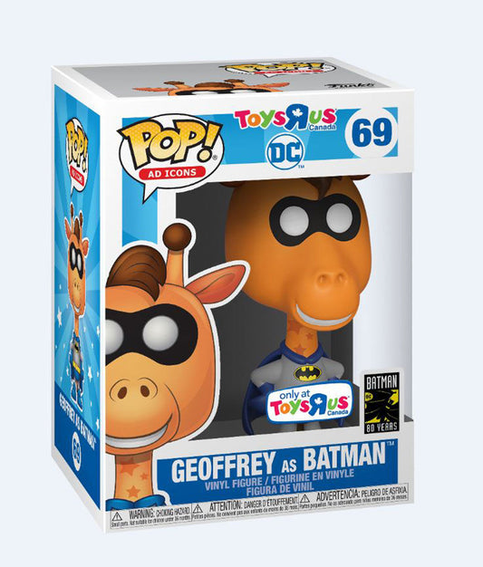 Funko POP! Ad Icons Toys R US DC Geoffrey As Batman #69 Exclusive