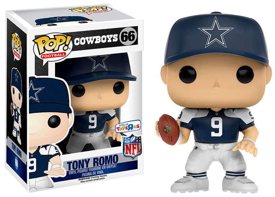 Funko Pop NFL Dallas Cowboys Tony Romo (Toys R Us) Exclusive Figure [Throw Back Jersey]