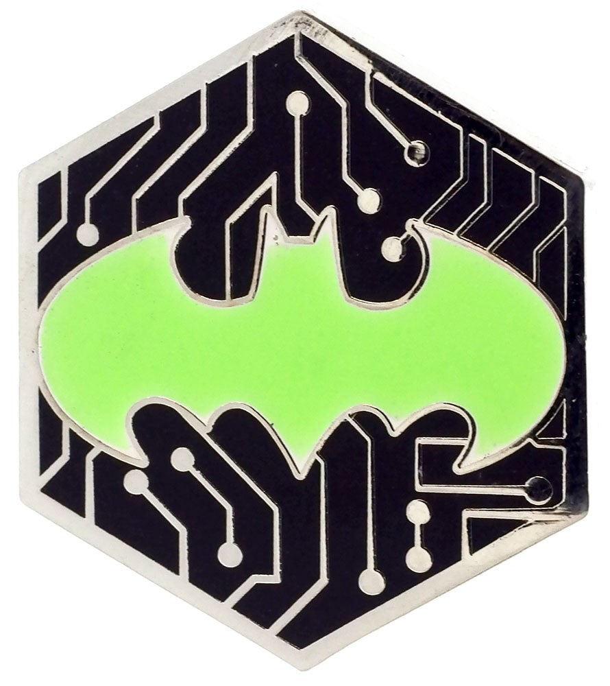 Funko DC Batman 80th Batman Symbol 1.5-Inch Pin [Gamer, Glows in the Dark] Exclusive