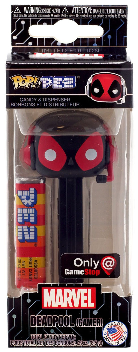 Funko POP! PEZ Marvel Deadpool [Gamer, Black] Exclusive