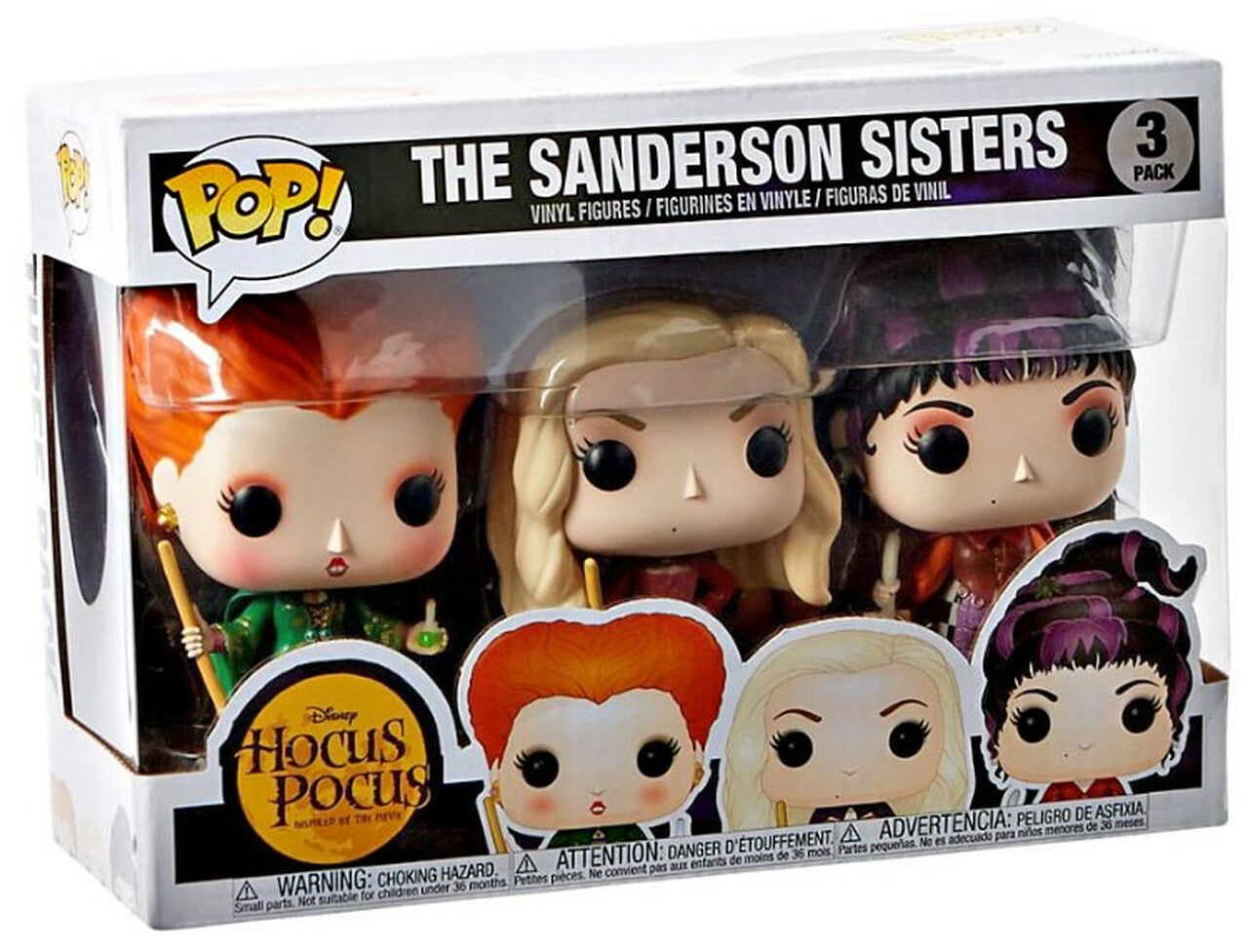 Funko POP! Disney Hocus Pocus The Sanderson Sisters 3-Pack Exclusive