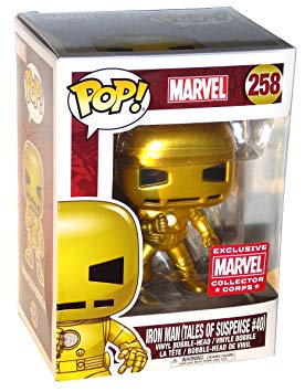 Funko POP! Marvel Iron Man (Tales of Suspense #40) #258 Collector Corps Exclusive