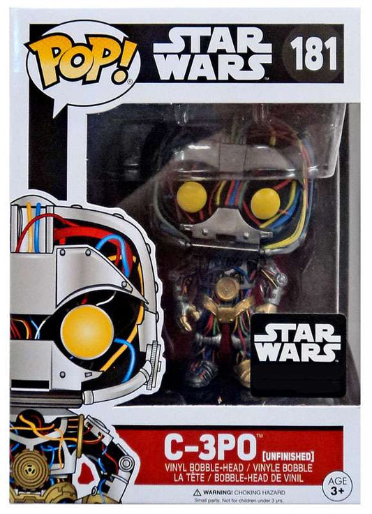 Funko POP! Star Wars C-3PO Unfinished #181 Smuggler's Bounty Exclusive