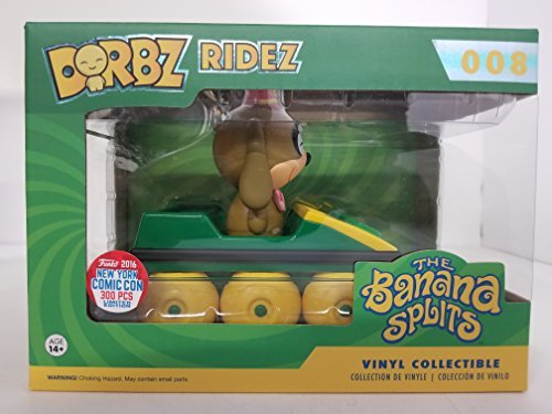 Funko Dorbz Ridez Hanna-Barbera The Banana Splits Banana Buggy w/ Fleegle #008 LE 300 Exclusive