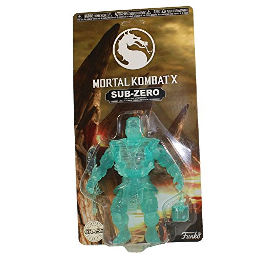 Funko Action Figure - Mortal Kombat X - CHASE Sub-Zero [Frozen - Translucent Blue]