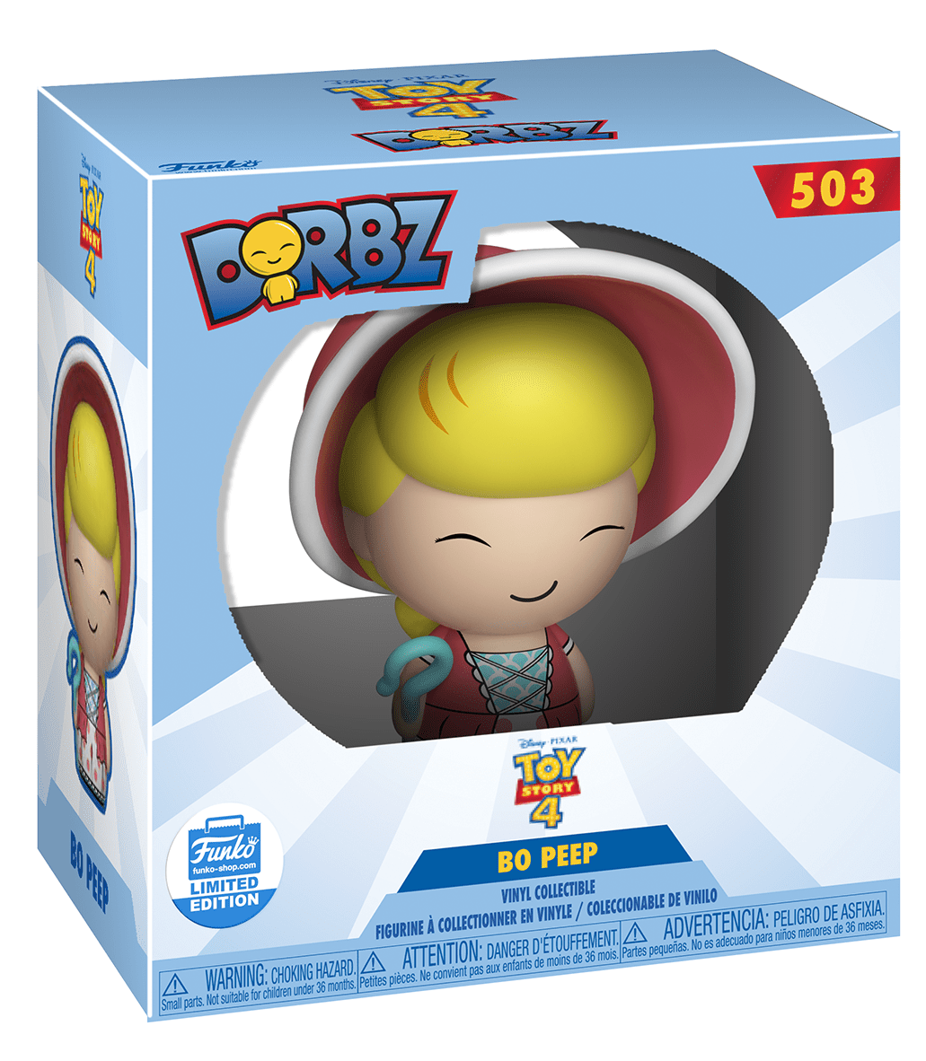 Funko Dorbz Disney Pixar Toy Story 4 Bo Peep #503 Funko Shop Exclusive