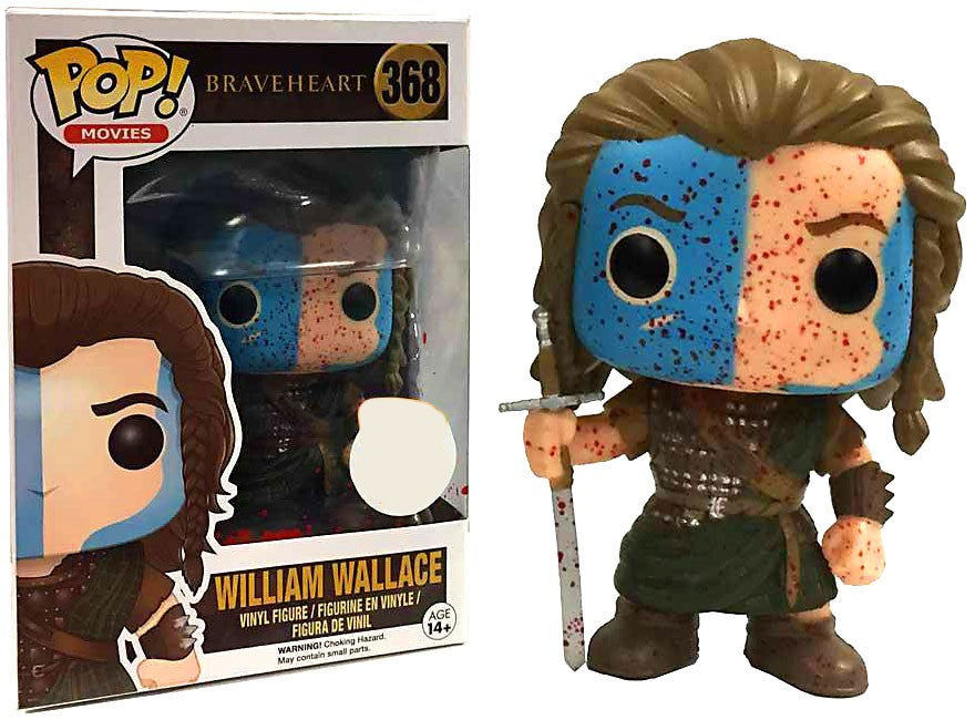 Funko POP! Movies Braveheart William Wallace #368 (Blood Splattered Exclusive)