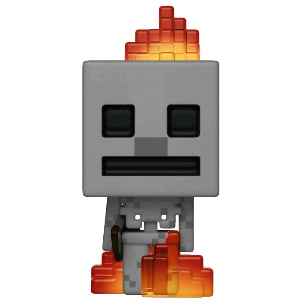 Funko POP! Games Minecraft Flaming Skeleton Exclusive #326