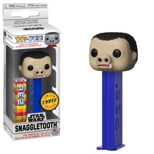 Funko POP! Pez Star Wars Blue Snaggletooth Limited Chase Edition Candy and Dispenser