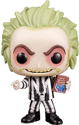 Funko POP! Movies Beetlejuice - Beetlejuice #1010 [Handbook, Glows in the Dark] Exclusive