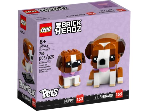 LEGO BrickHeadz Saint Bernard Dog and Puppy Set 40543