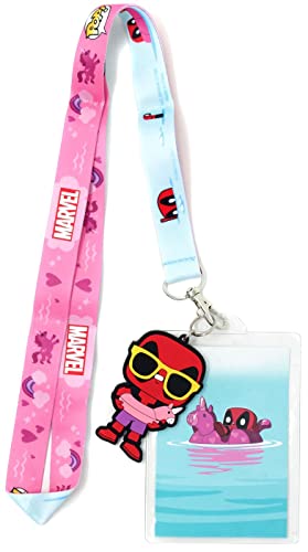 Funko Lanyard & Badgeholder Lazy River Deadpool