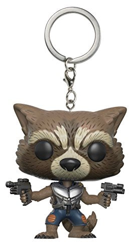 Funko Pop Keychain: Guardians of The Galaxy 2 Rocket Toy Figure