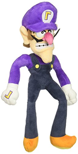 Little Buddy Super Mario All Star Collection Waluigi Stuffed Plush 12.5"