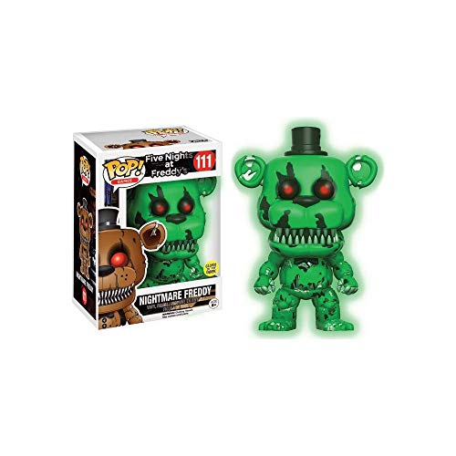 Funko POP! Games Five Nights at Freddy's Nightmare Freddy #111 [Glows In the Dark] Walmart Exclusive