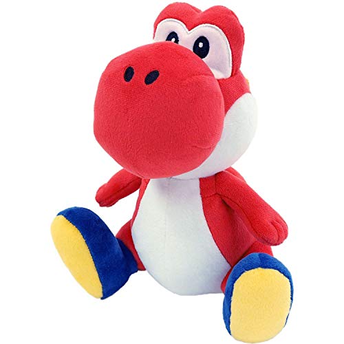 Little Buddy Super Mario All Star Collection Red Yoshi Plush 7"