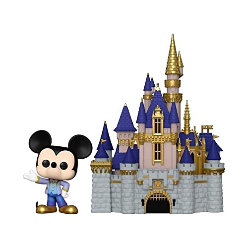 Funko POP! Town: Walt Disney World 50th - Cinderella Castle with Mickey Mouse