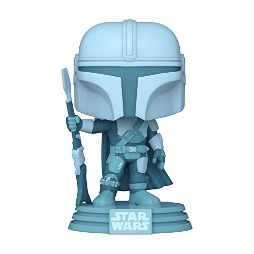Funko POP! Star Wars: The Mandalorian Hologram Glow-in-the-Dark #345 (EE Exclusive)