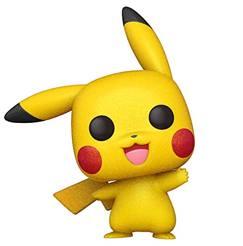 Funko POP! Games Pokemon Pikachu #553 [Waving, Diamond Collection] Exclusive