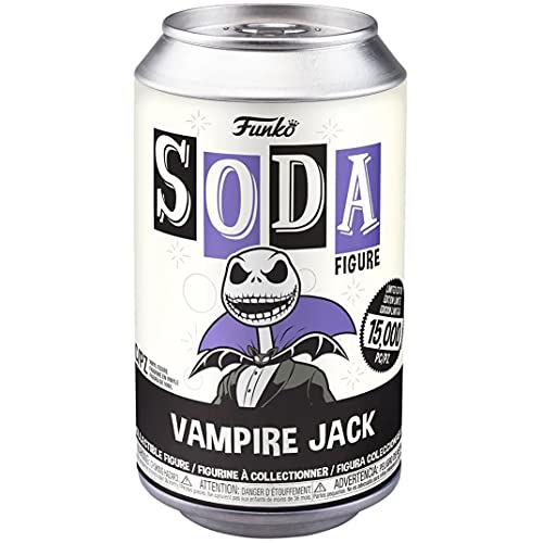 Funko Soda Nightmare Before Christmas Vampire Jack 4.25" Figure in a Can
