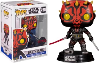 Funko POP! Star Wars Darth Maul #450 [with Darksaber and Lightsaber] Exclusive
