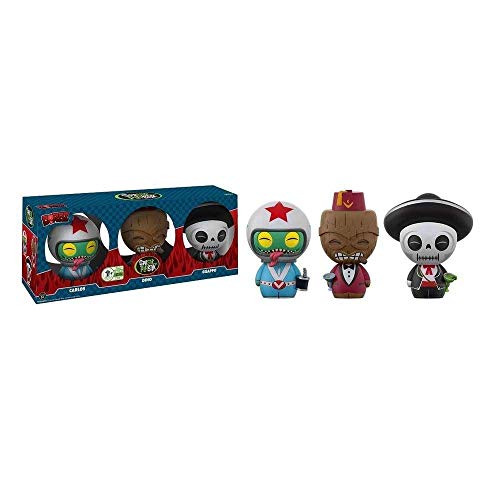 Funko Dorbz:Spastik Plastik Carlos, Dino & Guappo 2017 3-Pack Exclusive