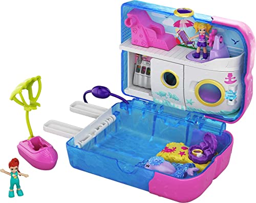 Polly Pocket Playset Sweet Sails Cruise Ship Compact