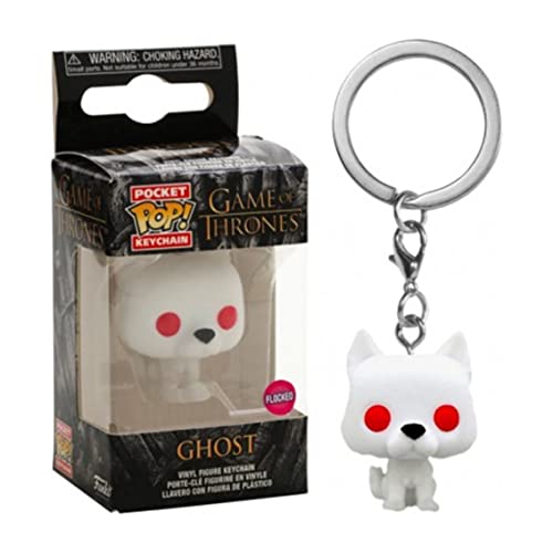 Funko Pocket POP! Keychain Game of Thrones Ghost [Flocked] Exclusive