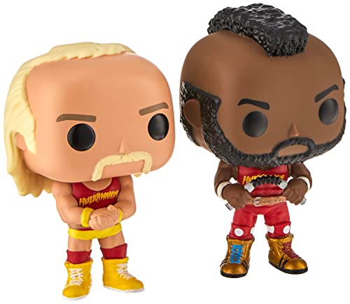 Funko POP! WWE - Hulk Hogan & Mr. T, Hulkamania 2 Pack Exclusive