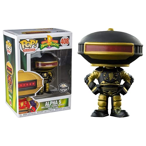 Funko POP! Television Power Rangers Alpha 5 #408 [Black and Gold] Exclusive
