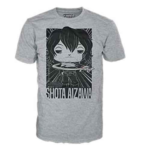 Funko POP! and Tee My Hero Academia Shota Aizawa with Size Small T-Shirt Collectors Box Exclusive