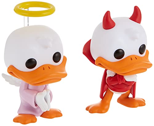 Funko POP! Disney Donald's Shoulder Angel & Devil Vinyl Figure Set 2022 Wondrous Convention Exclusive