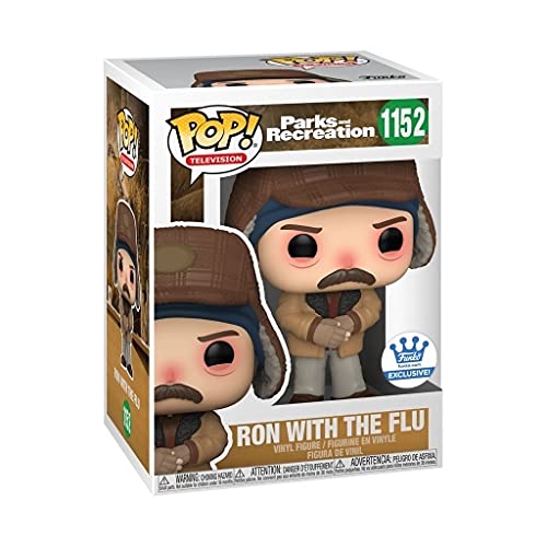 Funko POP! Television Parks and Recreation Ron with the Flu #1152 Funko Shop Exclusive