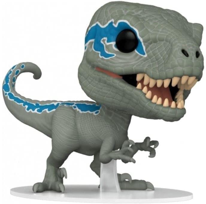 Funko POP! Movies Jurassic World Dominion Velociraptor #1220 [Blue] Funko Shop Exclusive