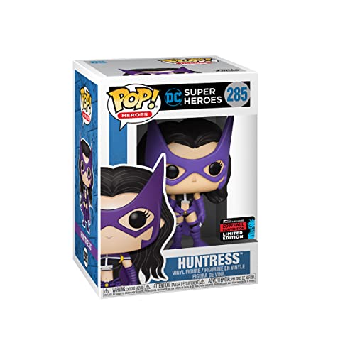 Funko POP! DC Super Heroes Huntress 285 NYCC Shared Sticker 2019