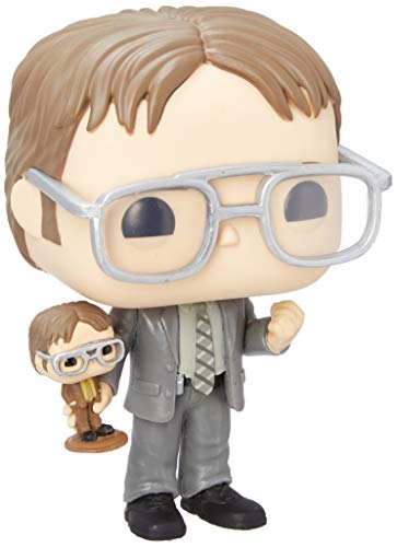 Funko POP! Television The Office - Dwight Schrute Holding Dwight Figure, Fall Convention Exclusive