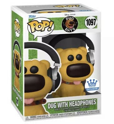 Funko POP! Disney Dug Days Dug with Headphones #1097 Funko Shop Exclusive