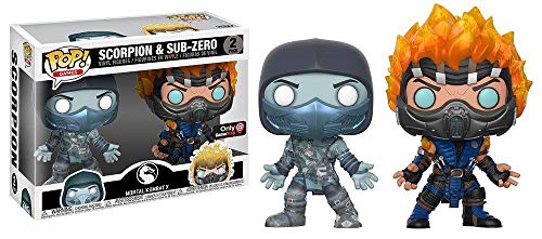 Funko POP! Games Mortal Kombat Scorpion & Subzero 2 Pack GameStop Exclusive