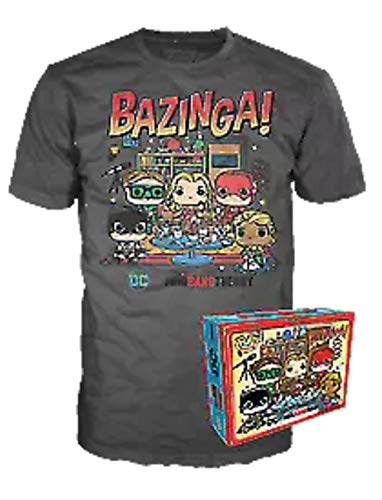 Funko POP! Tees The Big Bang Theory (Bazinga!) Size Large [L] Exclusive