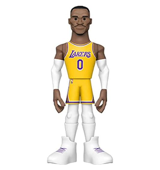 Funko Gold Lakers Russell Westbrook [Yellow Uniform] 5"