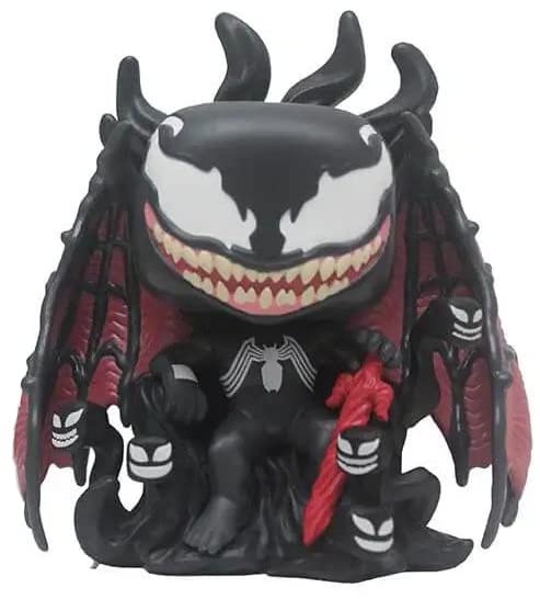 Funko POP! Deluxe Marvel Venom on Throne [Glows in the Dark] Exclusive