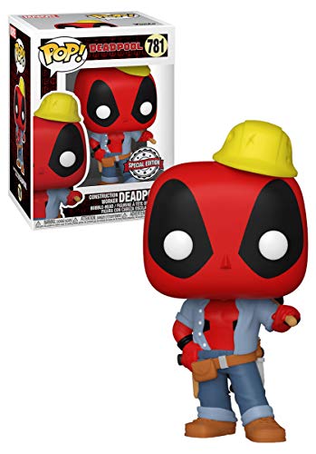 Funko POP! Marvel Construction Worker Deadpool