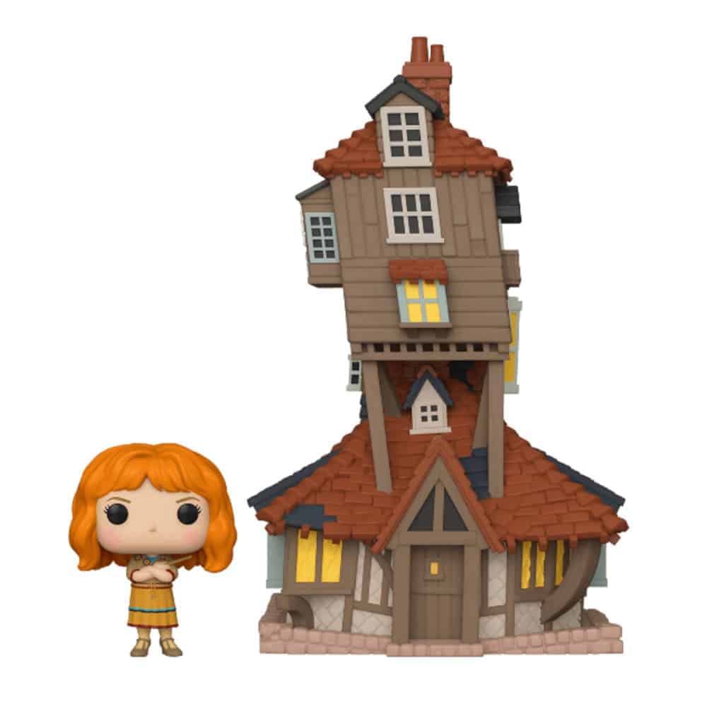 Funko POP! Town Harry Potter The Burrow and Molly Weasley Exclusive