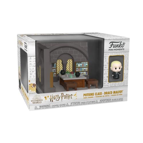 Funko Harry Potter Draco Malfoy Mini Moments Mini-Figure Diorama Playset