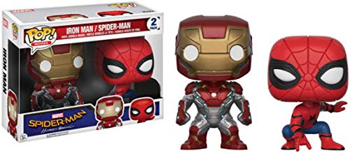 Funko POP! Marvel: Spider-Man Homecoming 2-pack Iron Man & Spider-Man