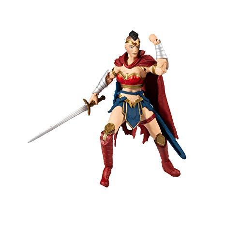 McFarlane DC Build-A-Figures Wave 3 Last Knight On Earth Wonder Woman