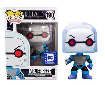 Funko POP! Heroes Batman Animated Series Mr. Freeze #190 Legion of Collectors Exclusive [Pop Protector]